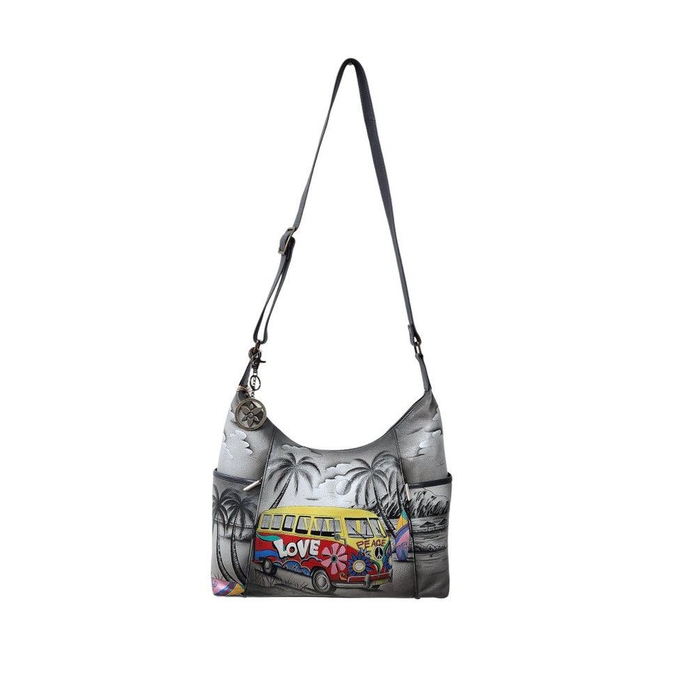 ANUSCHKA Handbag (hand painted)